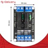 AZDelivery 3 x 2 Channel Relay Module 5V DC Solid