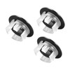 uxcell Sink Overflow Covers Kitchen Basin Trim Round Hole Caps