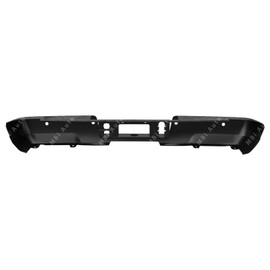 MBI AUTO - Primered, Steel Rear Bumper Face Bar Shell Compatible with 2014 Chevy Silverado 1500 High Country & GMC Sierra 1500 Denali GM1102564