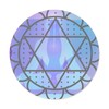 Vinyl Sticker - Crown Chakra symbol - Size: 5" ×