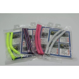 Nl Concepts Shoelaces You never Tie! One Size Fits All. Colors may vary.