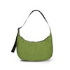 Medium Nylon Crescent Bag - Casual Shoulder Crossbody with Adjustable