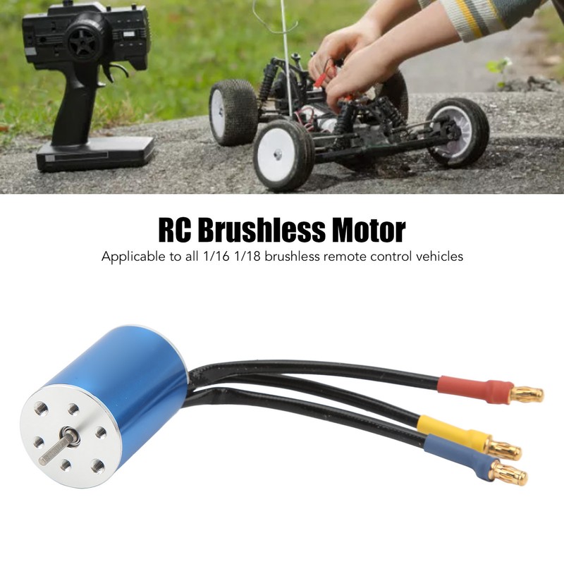 4500KV Brushless Motor 4 Pole Strong Torsion Stable Output Motor