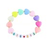 Azusa Sun Colorful Big Sister Bracelet Heart Letter Beads Big