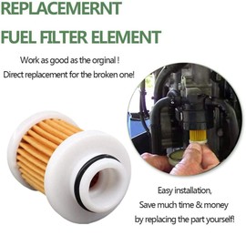 10PCS 6D8-WS24A-00 Fuel Filter for F50-F115 Outboard Engine 40-115Hp 30HP-115HP 4-Stroke Filter 6D8-24563-00-00