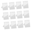 TEHAUX 100pcs Clear Plastic Laminating Sheets Protection Film High Transparency
