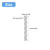 sourcing map Compression Spring, 5Pcs 304 Stainless Steel, 2mm OD,