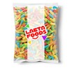Sour Neon Gummy Worms | 1 Pound Bag | Assorted