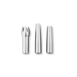 iSi Stainless Steel Tips - for Dressing Cream, Desserts, Espumas, Sauces, Soups