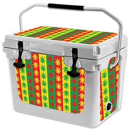 MightySkins (Cooler Not Included) Skin Compatible with RTIC 20 Cooler (2017 Model) - Mary Jane | Protective, Durable, and Unique Vinyl Decal wrap Cover | Easy to Apply | Made in The USA