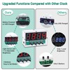 MiOYOOW 4-Digit Rechargeable DIY Digital Clock Kit, SMD SMT Electronics