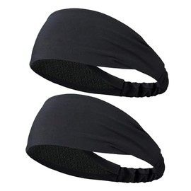 Men's Headband, 3.9 inches (10 cm), 2024 Summer New, Headband, Sports, Turban Style, Hair Turban, Wide, Sweatproof, Antibacterial, Deodorizing, Stretchy, Hair Arrangement, Hair Accessories, For