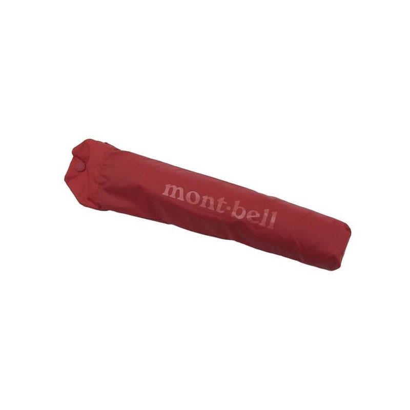 Montbell 1128702 Folding Umbrella, Men's, Women's, Trekking Umbrella, 60, Red