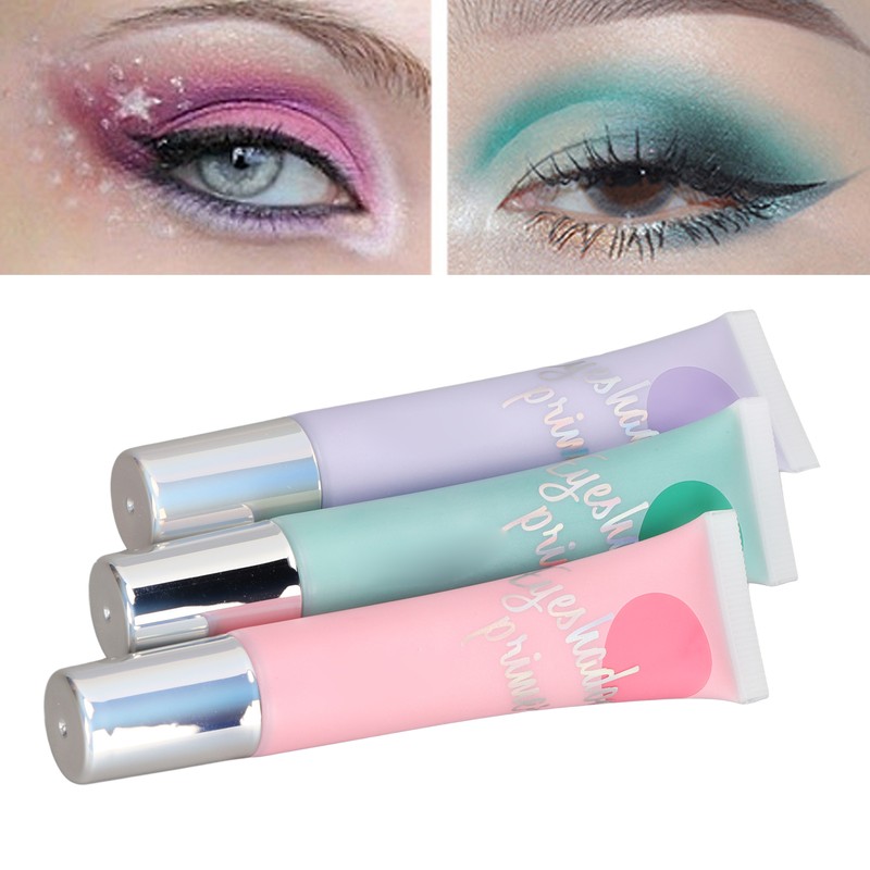3pcs Eyeshadow Primer Professional Long Lasting Lightweight Waterproof Eyeshadow Base