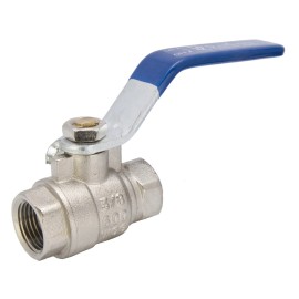 DuraChoice 3/8" Nickel Plated Brass Ball Valve - Full Port 600WOG