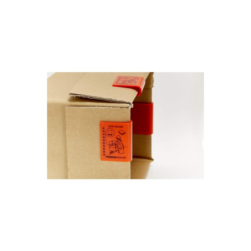 Trusco TCH237 Carton Edge Holder, Pack of 4 Pieces