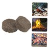 Mipcase 4sets 20pcs Dried Natural Firelighters Wood for Easy Ignition