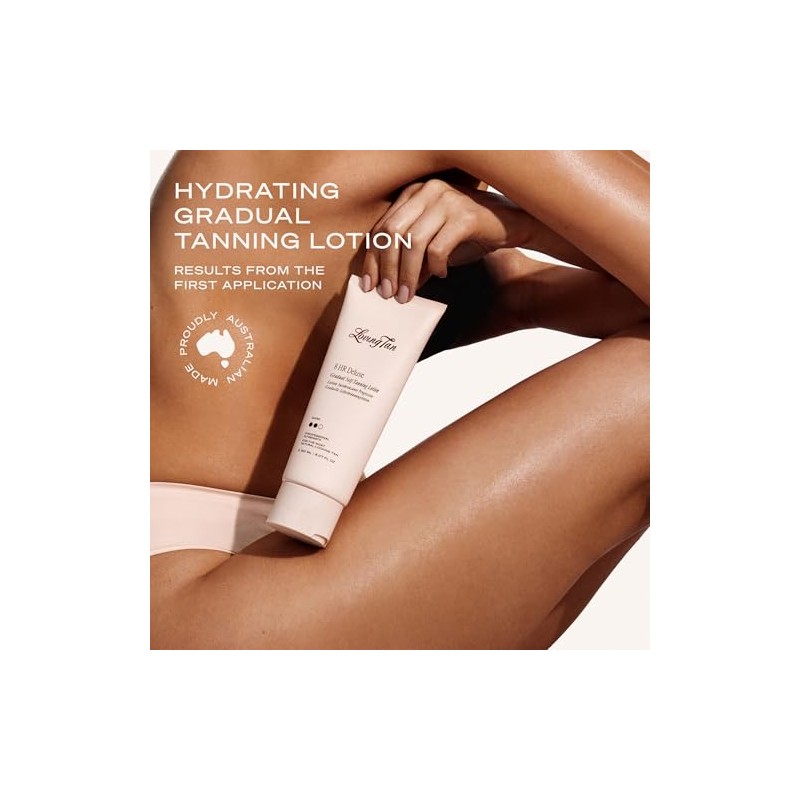 Loving Tan Deluxe Gradual Tan, Dark - Natural looking Self
