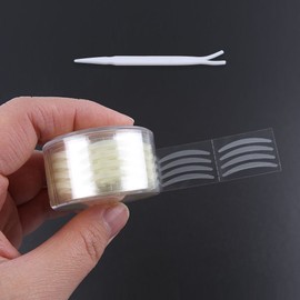 Roll type loose tape tee double eyelid / 롤형 안나는 테이프 티 쌍꺼풀
