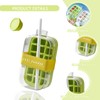 Ice Cube Bottle, Tray with Lid 2 in 1 Vertical
