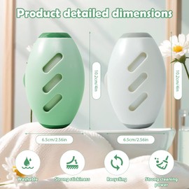 Fusselrolle Klebrige 2 Stück, Waschbarer Fusselrolle für Haar und Staub, Wiederverwendbar Lint Roller für Kleidung, Reise, Haus