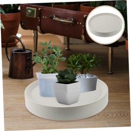 BESPORTBLE Heavy Duty Plant Tray with Wheels Round Rolling Plant Dolly Casters for Use Sturdy Flowerpot Stand for Home and More