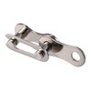 X AUTOHAUX 6 Pair Single Speed Silver Tone Chain Master