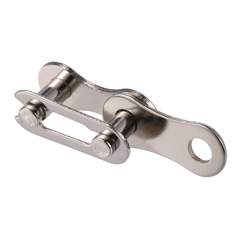 X AUTOHAUX 6 Pair Single Speed Silver Tone Chain Master