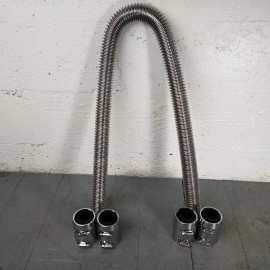 National Speed Automotive Supply 1965 - 1970 Impala 48 Stainless Steel SS Radiator Hoses Kit