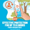 OFF! Insect Repellent Aerosol for Adults & Kids, Fragrance-Free Bug