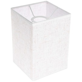 SUPVOX Linen Lampshade Floor Lamp Table Bedside Lampshade Ceiling Light Lamp Cover E27 The Fabric Household