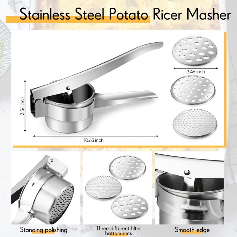 10 Pcs Gnocchi Board Set Includes Ravioli Pasta Cutter Wheel,