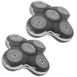 2x Head Shaver Replacement Blades for Bald Men, Electric Razor Head - Eady to Clean and Whole Body Washable by Xspeedonline