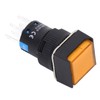 25Pcs Squares Push Button Switch 8 Pin Self Locking Switches