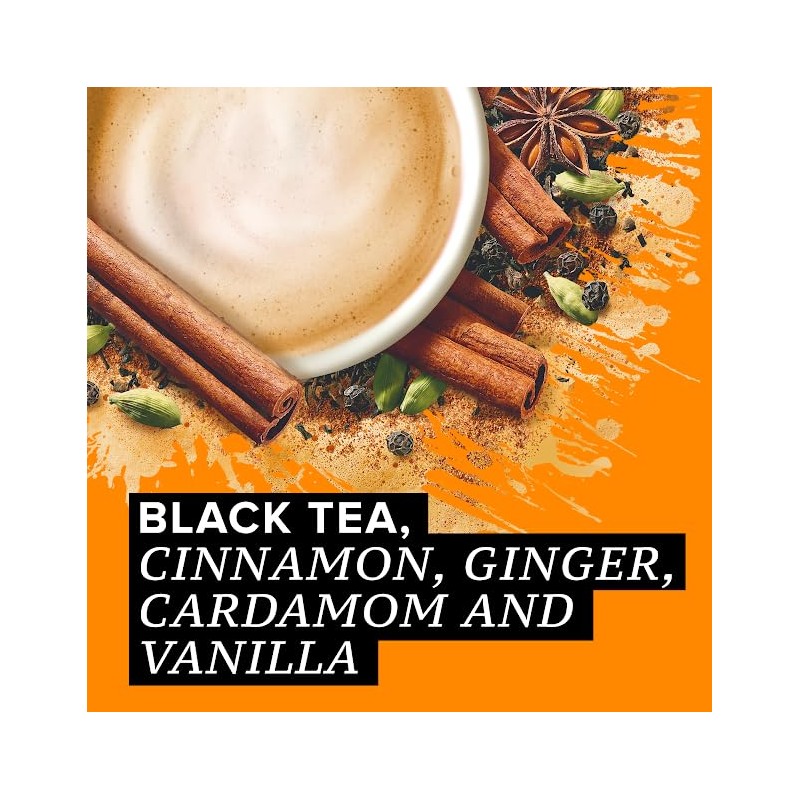 Tazo Chai Tea Latte Concentrate 32 Oz (2x32 Oz)