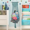 Stuffed Animal Storage Hammock, 63'' Jumbo Boho Macrame Corner Toy