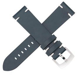 OTTOODY Leather Watch Straps 18 mm 20 mm 21 mm 22 mm, Quick Release High-Quality Vintage Bracelet for Men and Women, Elegant Replacement for Watch and Smartwatch, 22 mm