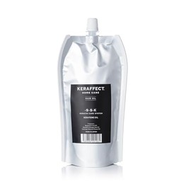 TRIGOODS KERAFFECT OIL KERAFFECT OIL Outbust Treatment Oil Keratin Formulated Cuticle Damage Repair Salon Exclusive Professional Home Care (Refill Refill, 280ml)