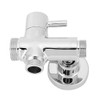 Cafopgrill Shower Diverter Valve G1/2" Wall Mounted Round Copper Bath