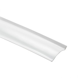 RecPro 1" RV Vinyl Trim Insert | UV Protection | Roof Trim (100', White)