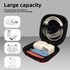 Square Data Cable Earbud Charger Coin Storage Bag Shockproof and