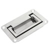 uxcell 95mm x 60mm Metal Rectangle Shaped Recessed Folding Pull