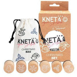 KNETÄ Wooden Stamp Set *CHRISTMAS* Gift Idea for Children I Kneading Tool I Clay Accessories