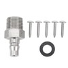 RV Water Inlet Hatch with Magnetic Cover High Hardness Wearproof