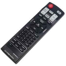AULCMEET AKB73655701 New Replaced Remote Control Compatible with LG Home Audio Mini Hi-Fi System CM9520 (CM9520, CMS9520F/S/W) CM8520 (CM8520, CMS8520F/S/W)