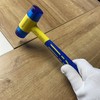 Rubber Mallet, BOOSDEN Double-Faced Rubber Mallet Hammer, Shockproof Anti-Slip Small