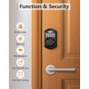 TEEHO Keyless Entry Door Lock with Keypad Smart Deadbolt Lock