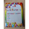 32 Pack Birthday Invitation Cards for Kids Girls Boys Birthday