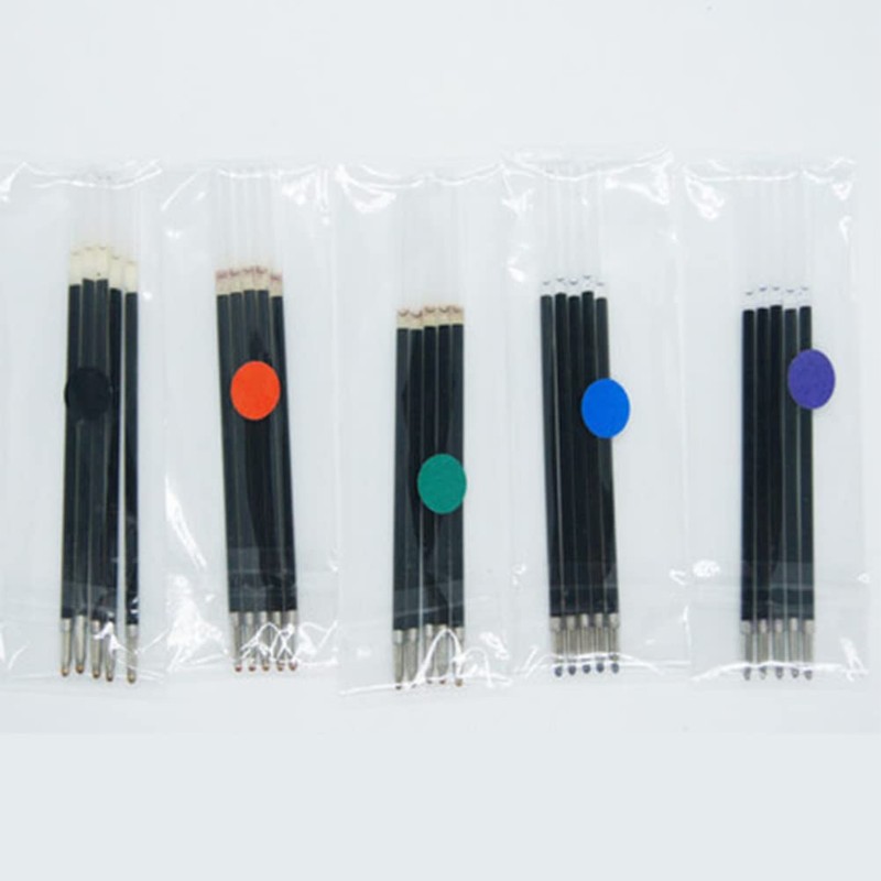 Multicolor Pen Refills for Ballpoint Pens Black, Blue, Red, Green,Purple