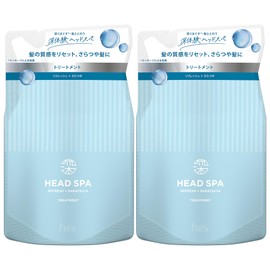 h&s Deep Head Spa Refresh & Smooth Scalp Care Treatment Refill, 12.6 oz (350 g) x 2 Packs